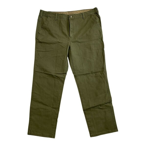 NEW Legendary Outfitters Men's 40x32 Stretch Canvas Pants Olive Workwear - Picture 2 of 8